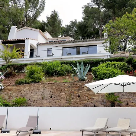 Mesomax - Vue Mer, Piscine, Proche De La - Rdc Casa de Férias Carqueiranne